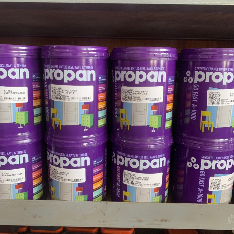 PROPAN GO FAST CAT BESI CAT KAYU WATERBASED 1 KG / CAT KAYU WATERBASED / CAT BESI WATERBASED / PENGE