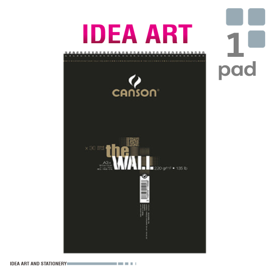 

Sketchbook / Kertas Lukis / Buku Gambar Canson The Wall A3+ 400078799
