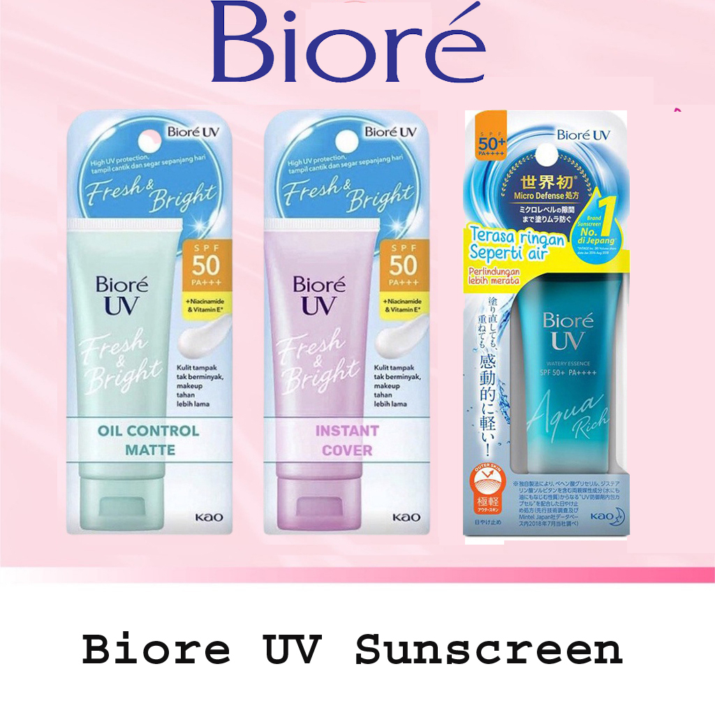 Biore UV Sunscreen all series