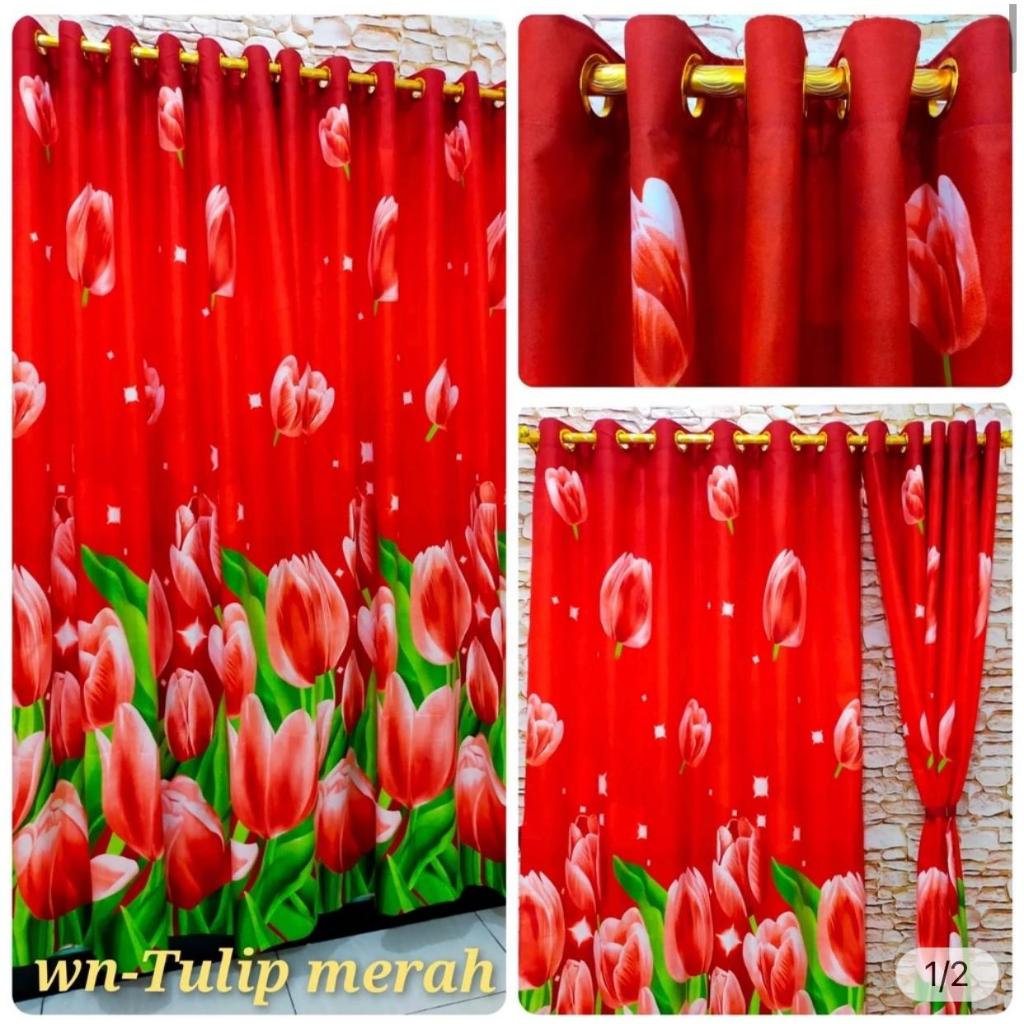 GORDEN BUNGA TULIP MERAH