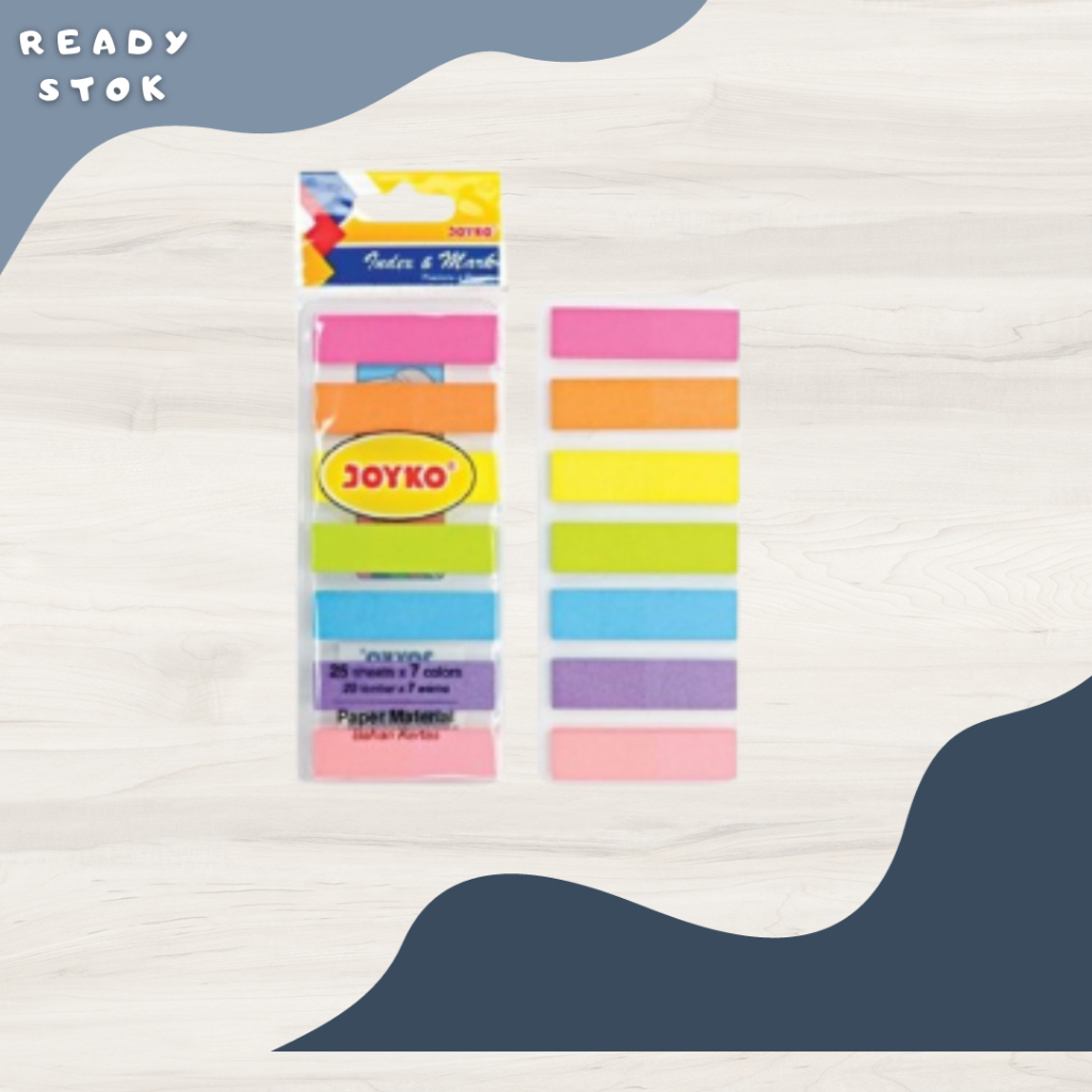 

Index & Memo IM-32 (Kertas,Kotak) Joyko / Memo Tempel / Sticky Note