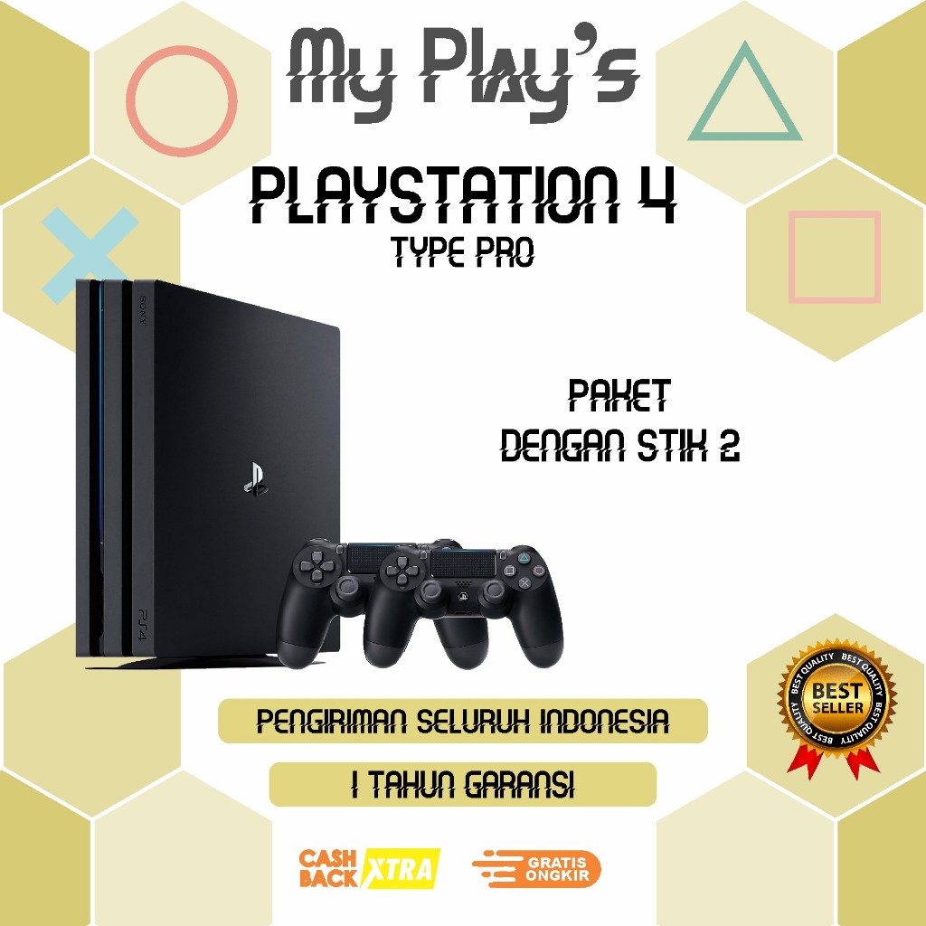 PS4 [PLAYSTATION 4] TYPE PRO SONY + HDD 1 TB *EA PLAY*-2 STICK