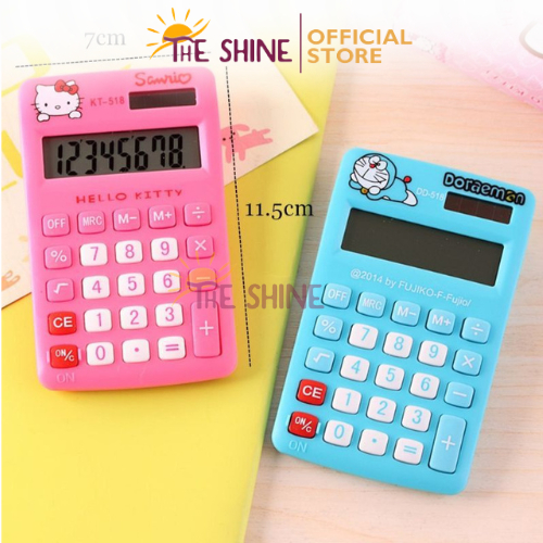 

KALKULATOR MINI KARAKTER HELLOKITTY DAN DORAEMON LUCU MINI BATERAI KANCING