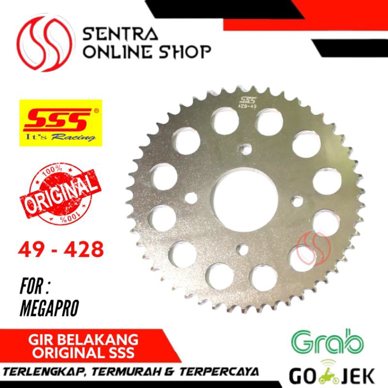 Gir gear belakang megapro tiger cbr150 verza 49 428 sss