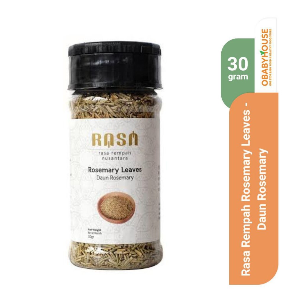 

Rasa Rempah Rosemary Leaves – Daun Rosemary 30 gr