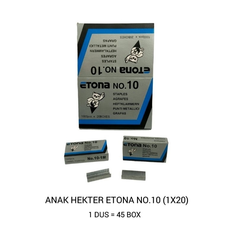 

Isi Stapler Anak Hekter Etona No. 10