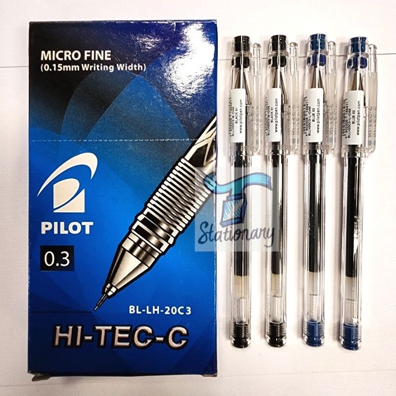 

Bolpoin / Pulpen PILOT Hi-Tech 0.3 ORI (Harga Per Pcs).