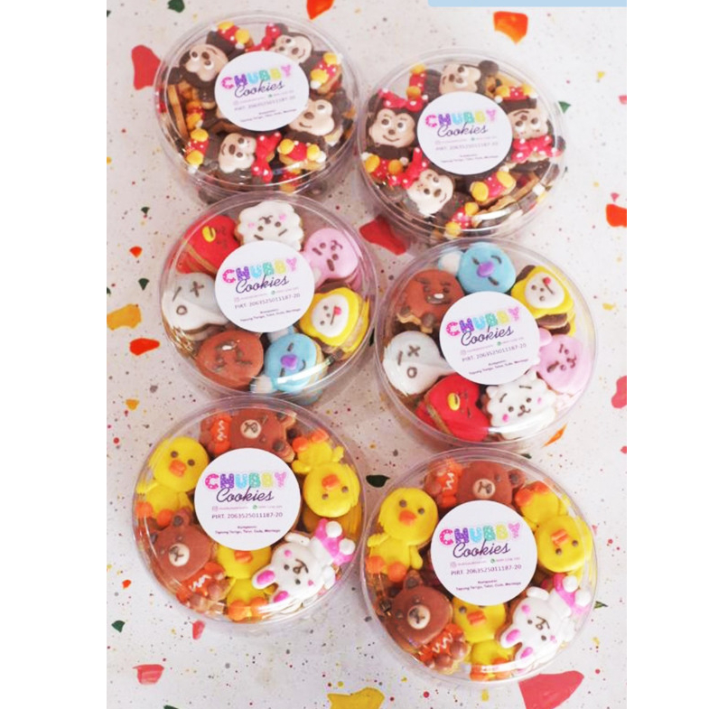 

COOKIES KARAKTER / COOKIES ANAK-ANAK / COOKIES KARAKTER TOPLES BULAT 250GR