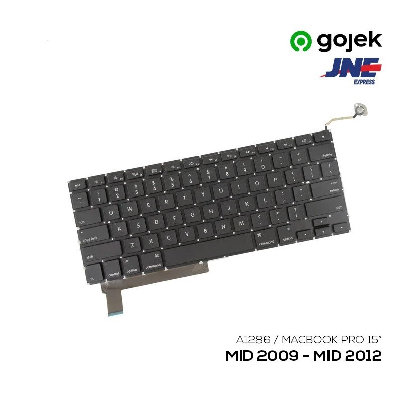 Keyboard MacBook Pro 15” A1286 2009 2010 2011 2012