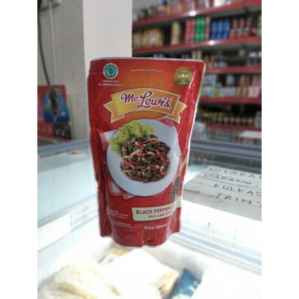 

Mc Lewis Black Pepper Sauce 310g