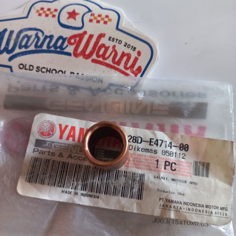 Paking selang hawa udara AIS Mio smile nouvo soul Fino | 28D-E4714-00