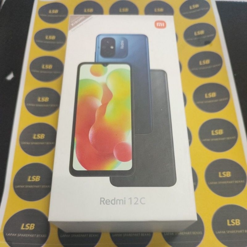 DUS BOX HANDPHONE XIAOMI REDMI 12C ORIGINAL BEKAS