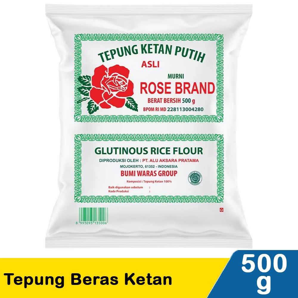 

TEPUNG KETAN PUTIH ROSE BRAND 500G / TEPUNG PULUT PUTIH