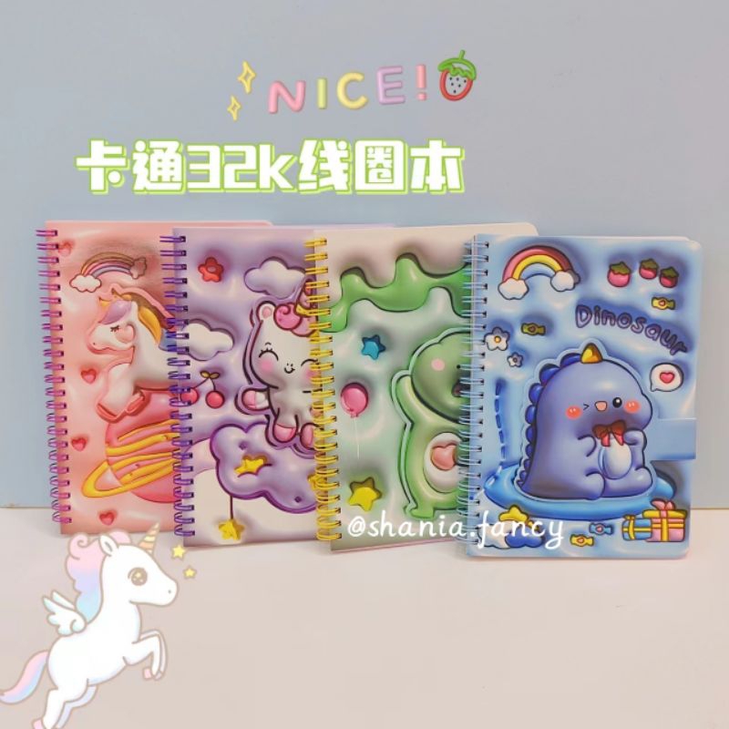 

Diary/Ring Book/Buku Tulis Ring 34A2