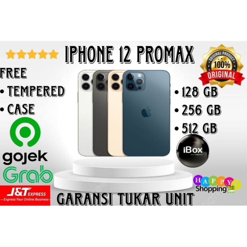 Apple Iphone 12 PRO MAX Original 128GB-256GB-512GB Second Like New Good Condition