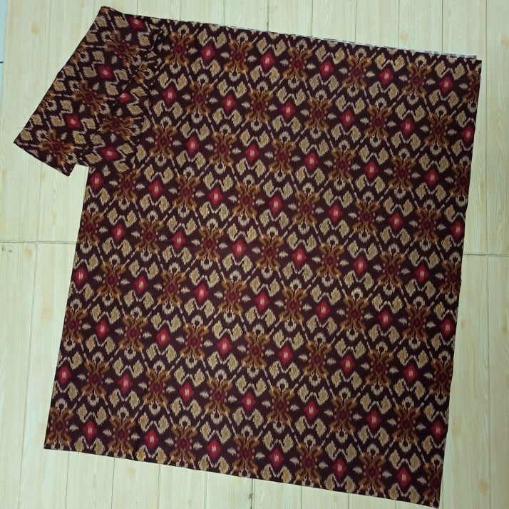 SETELAN KAMEN ENDEK MOTIF SONGKET BALI (KAMEN+SELENDANG)