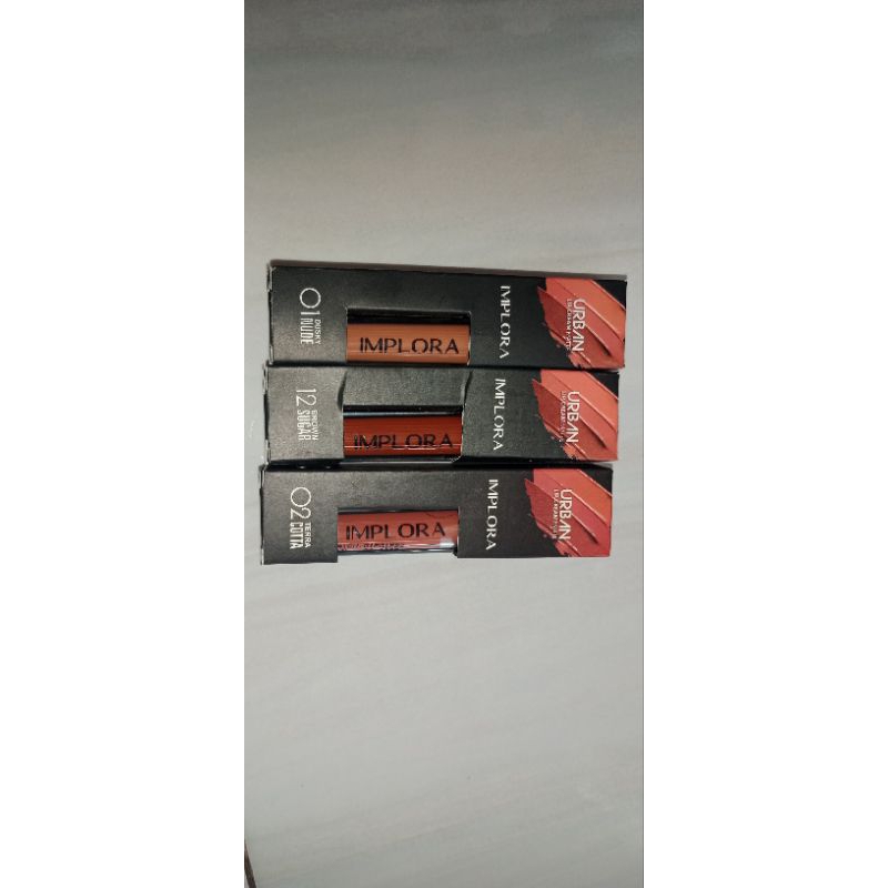 LIPCREAM IMPLORA BPOM PROMO NO.01-02-12 URBAN LIPSTIK