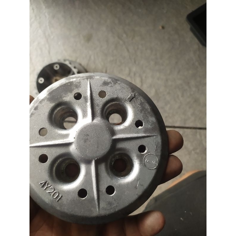 kaki 4 kopling rx king original + lawan kaki 4 kopling rx king. rumah kopling rx king seken 2nd orig