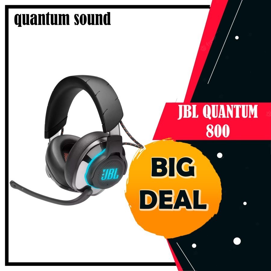 JBL Quantum 800 Gaming Headset JBLQ800 Q800 Q 800 Headphone JBL