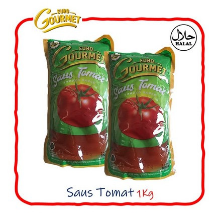 

Euro Gourmet Saus Tomat 1Kg