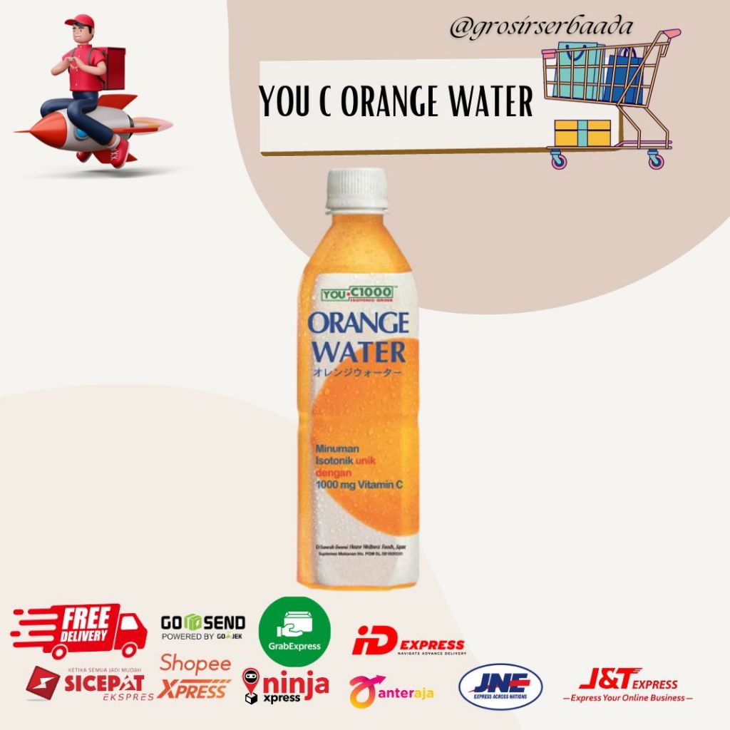 

You-C 1000 Orange Water 500ml