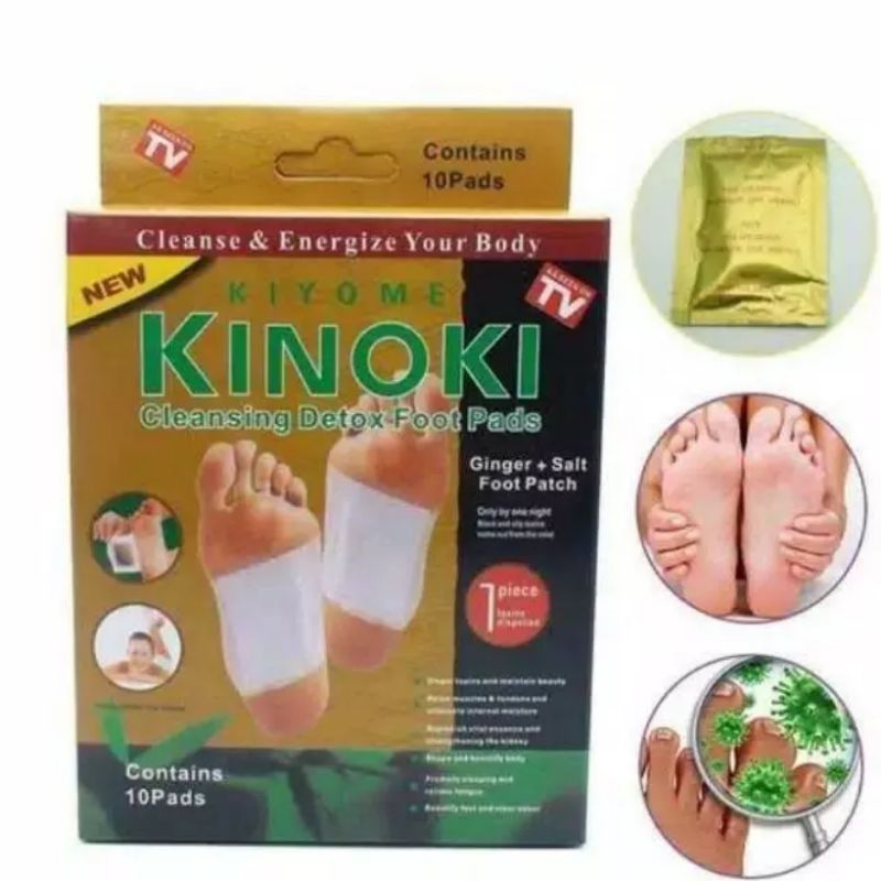 Koyo Tempel Kaki KINOKI Penyerap Racun Detox Detoks