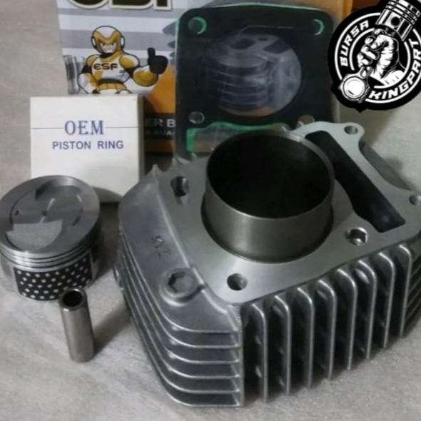 BLOK SEHER/BORING BORE UP 57 MM SUPRA X125 F1/CYLINDER BLOK BORE UP 57 MM SUPRA X125 F1 ESF
