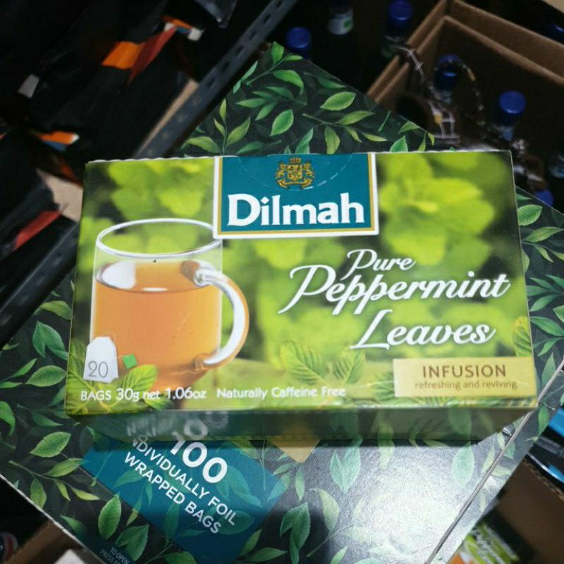 

Dilmah Pure Peppermint Leaves Tea Envelopes 20s
