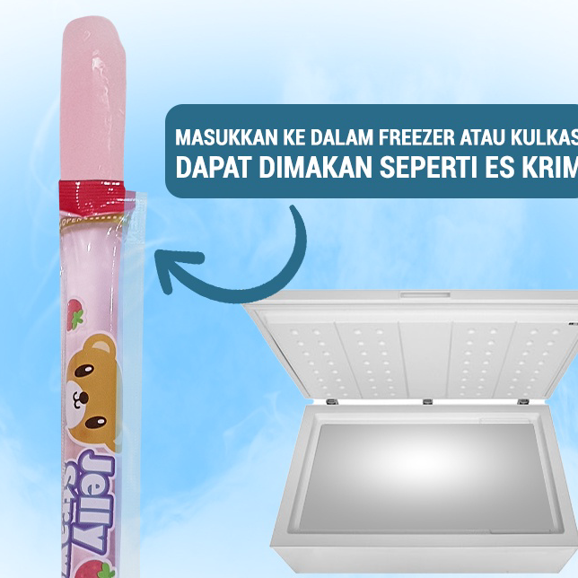 

☍✭✽ ABC Jelly Straws Assorted - Jeli Rasa Buah-buahan 300g Isi 15pcs