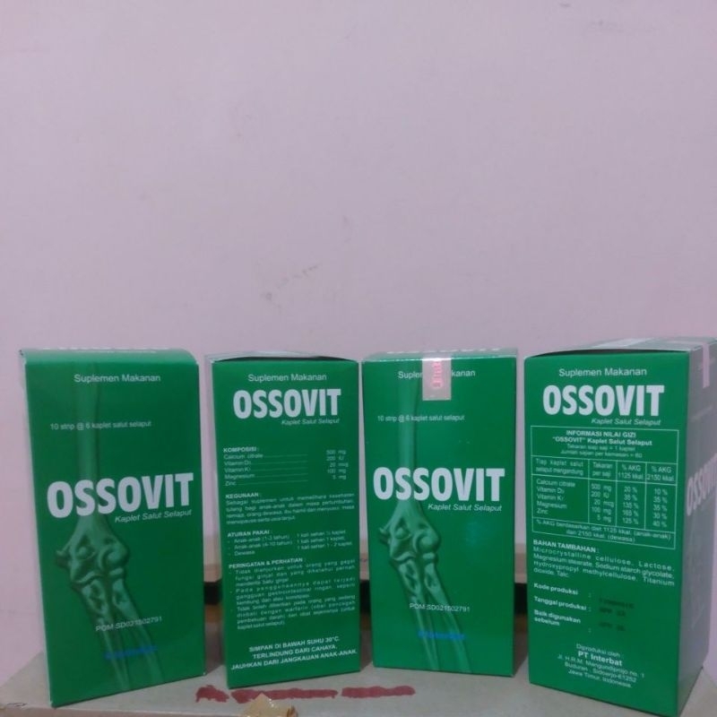 OSSOVIT TABLET/box