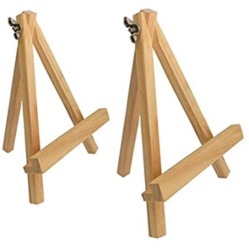 

easel mini display,stand lukis kecil 15cm