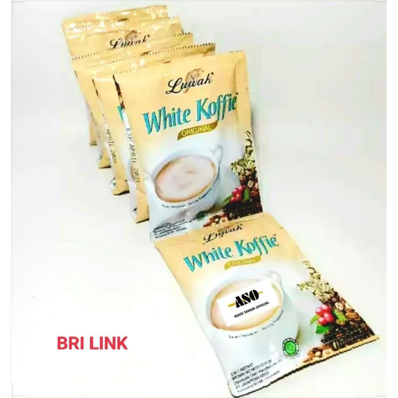 

kopi luwak white koffir original 20gr RENCENG ISI 10