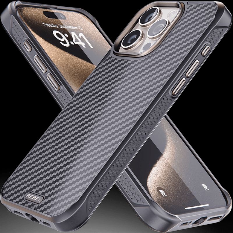 Phone Rebel Gen5 Rebel Black Case for iPhone 15Promax