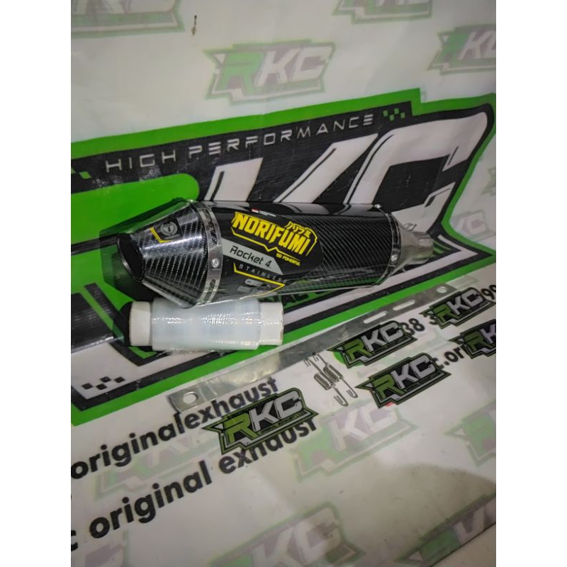 Slincer Knalpot Racing Norifumi ROKET4 STENISE (Slincer only inlet38)