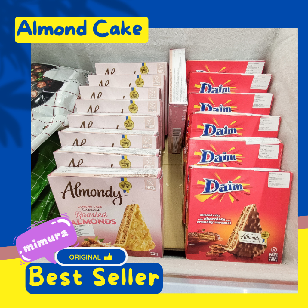 

Almond Cake Daim Gluten Free Cake IKE4 Choco Crunchy Caramel