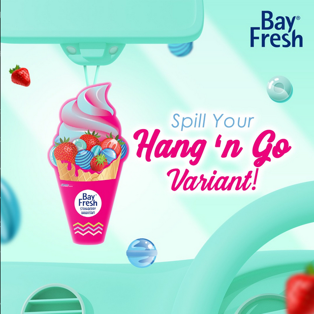 Bayfresh Hang 'n Go | Pengharum Mobil Gantung