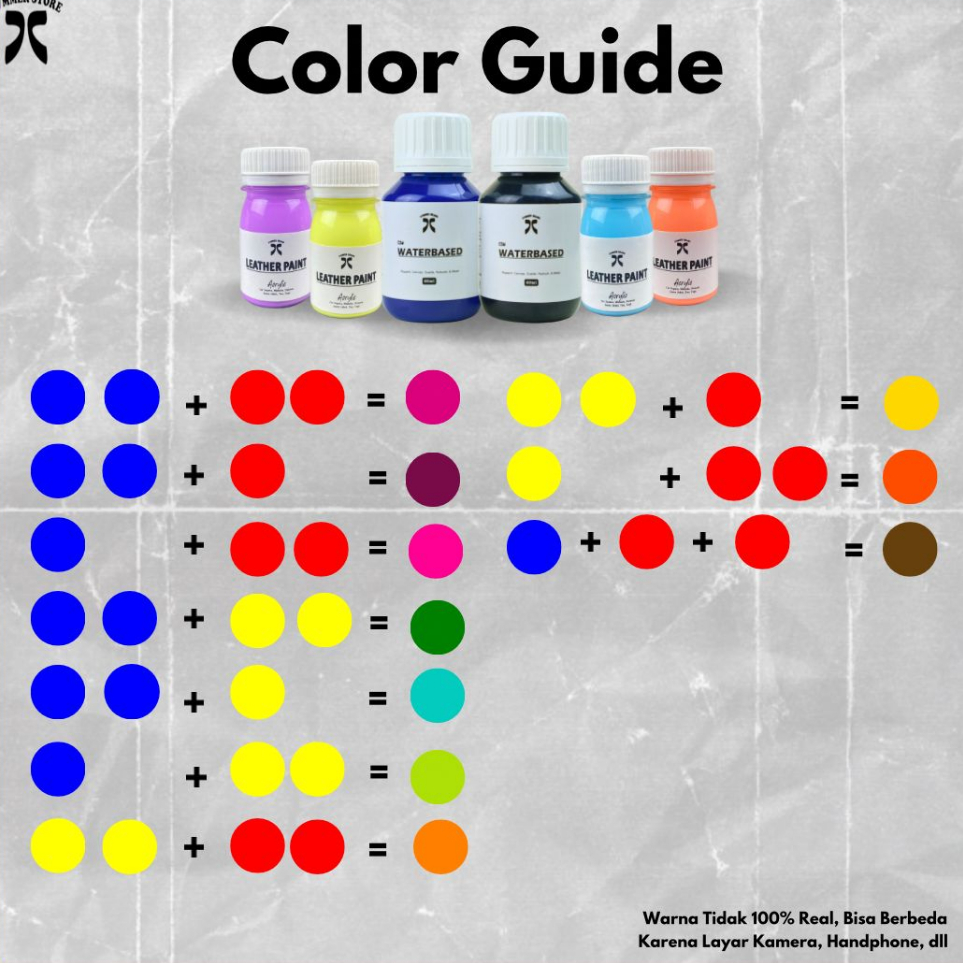 

Diskon CAT SEPATU Pastel Leather Paint Cat Kanvas Kulit Sintetis Suede Stabilo 40ml