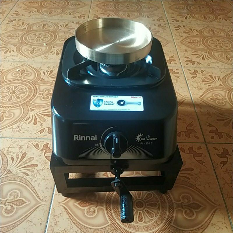 kompor leker putar 1 tungku loyang uk 16 cm kuningan