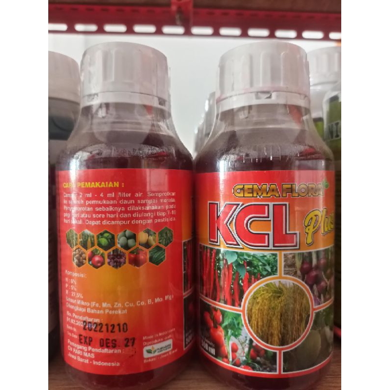 KCL PLUS GEMA FLORA / KCL CAIR 500 ML