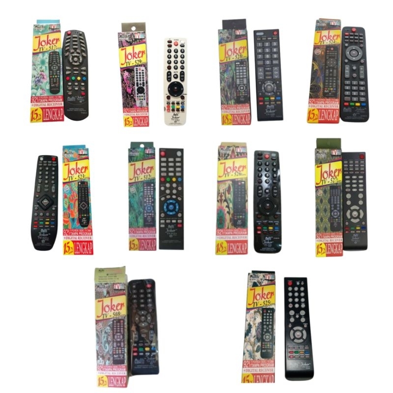 Remot / Remote TV Universal JOKER 526 524 525 527 529 528 508 512 523 517