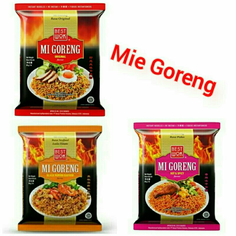 

Best Wok Mie Goreng All Variant