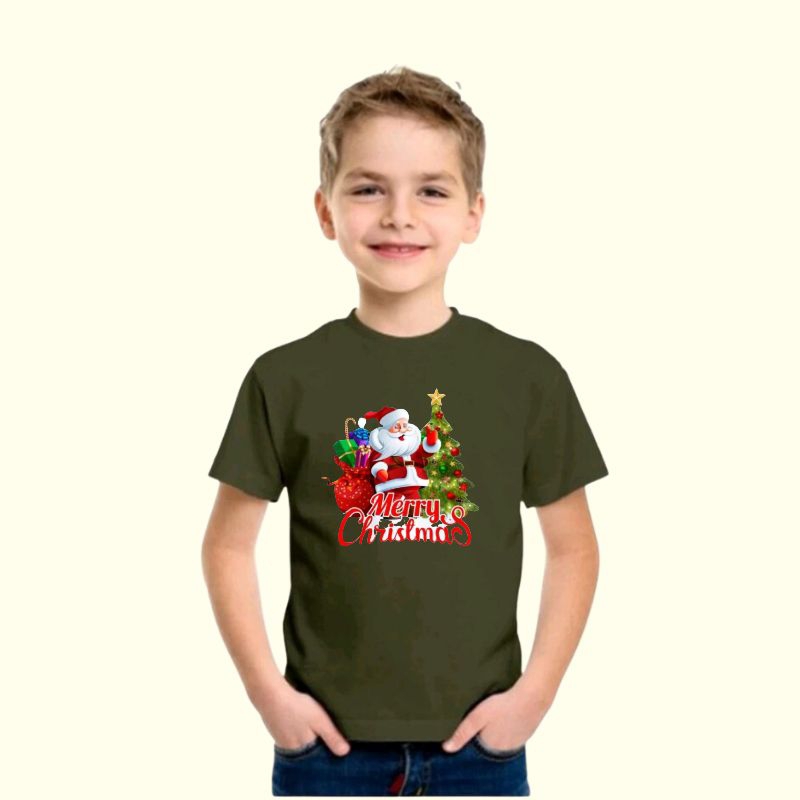 kaos Natal MERRY CHRISTMAS kostum baju natalan rohani kristen