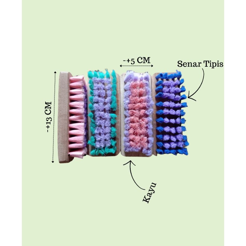 [BM] Sikat Baju Halus | Sikat Baju Kayu |