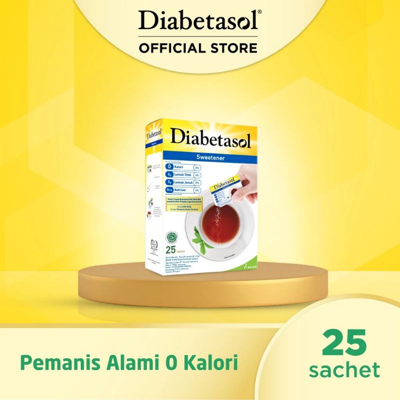 

Gula Diabetasol 25 sachet