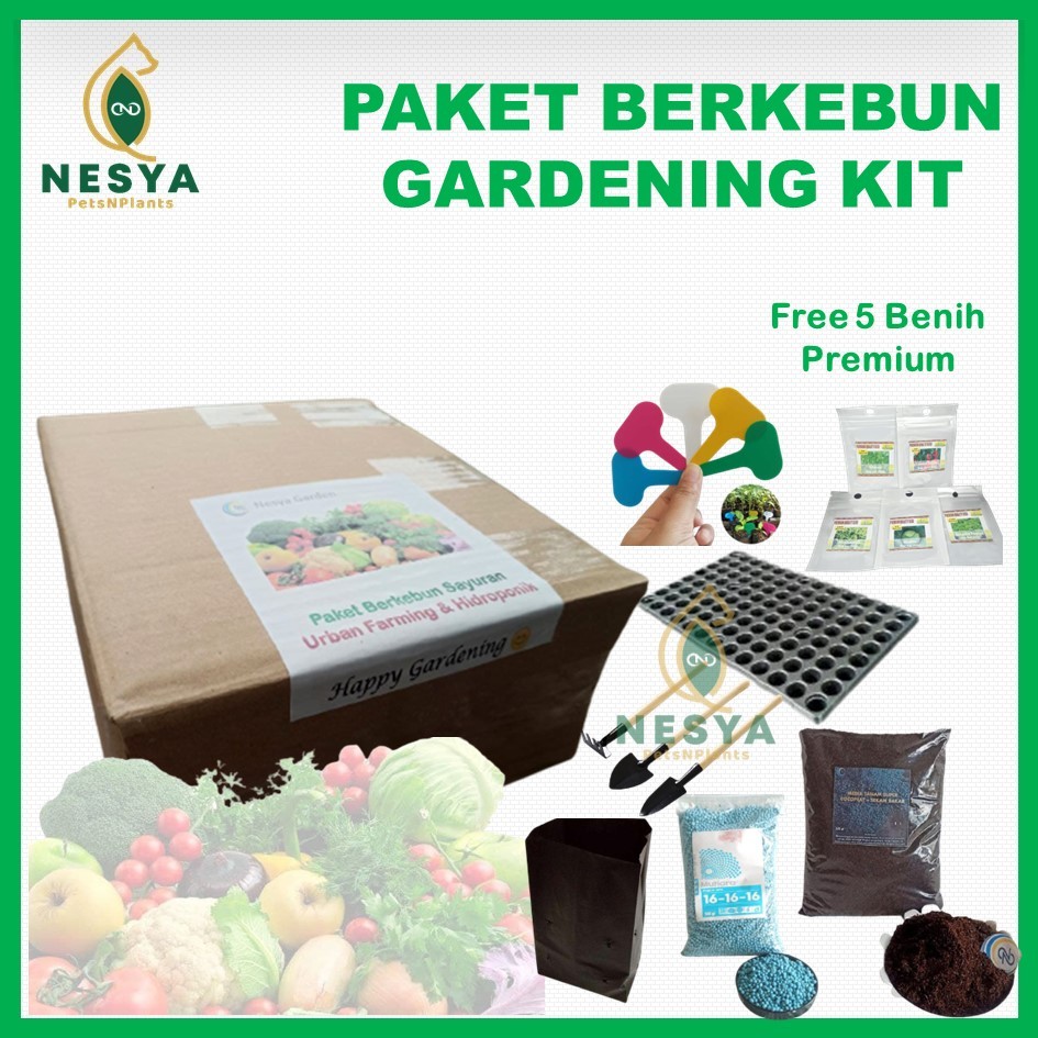 Paket Berkebun Rumahan Gardening Kit