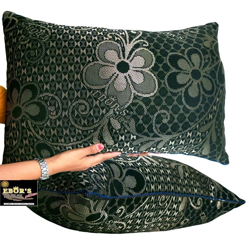 Bantal hotel premium EBOR'S pillow 100% isi silikon ada resleting bisa di cuci