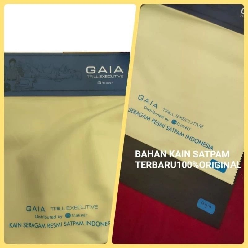 Bahan kain seragam satpam terbaru SNI gaia