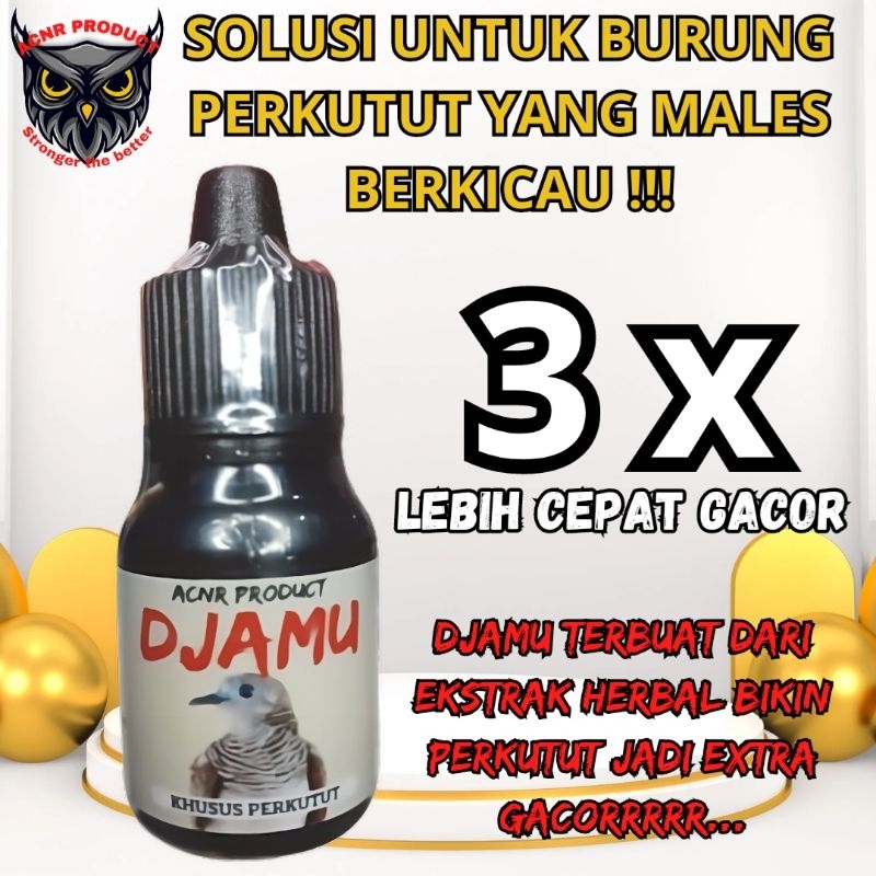 VITAMIN PENGGACOR PERKUTUT DJAMU PENGGACOR PERKUTUT VITAMIN PERKUTUT