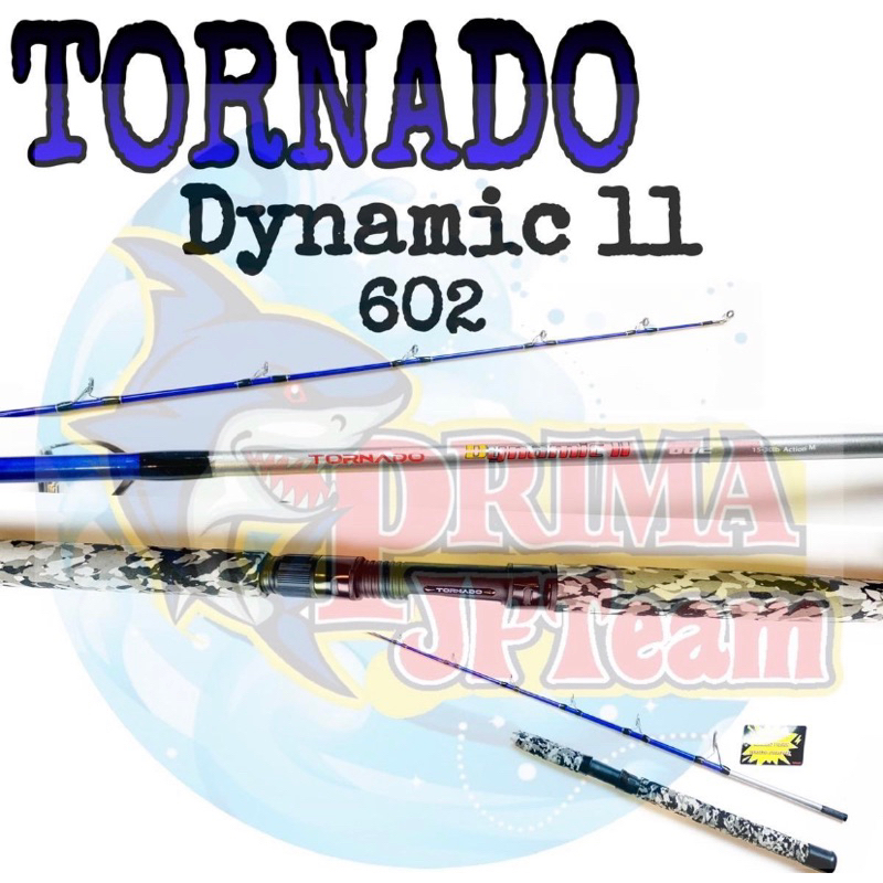 Joran Tornado Dynamic ll 602 180cm Carbon 15-30lb