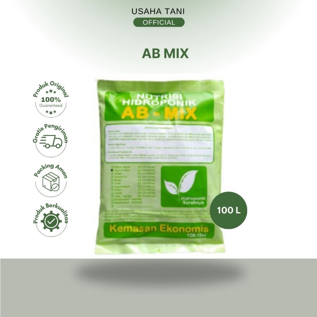 Nutrisi Hidroponik AB Mix
